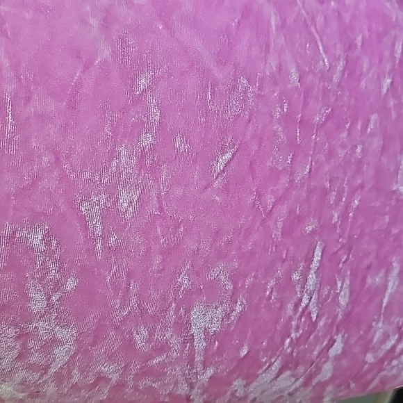 NWT Barbie Pink Urban Outfitters Crushed Velvet mini dress in size Small - Picture 3 of 7